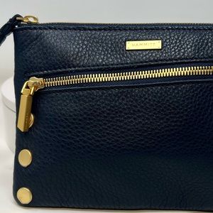 NWT Hammitt Nash Small Crossbody/ Wristlet Leather Navy Tides Blue